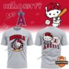 Hello Kitty Los Angeles Angels Baseball T-Shirt