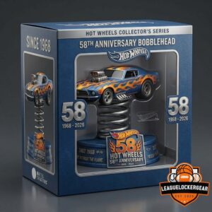 Hot Wheels 58th Anniversary 1968-2026 Bobblehead
