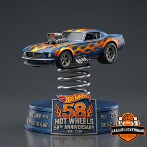 Hot Wheels 58th Anniversary 1968-2026 Bobblehead