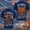 Hot Wheels 58th Anniversary 2026 Since 1968 T-Shirt