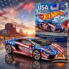 Hot Wheels Lamborghini Aventador USA 250th Anniversary Diecast Car