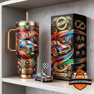 Hot Wheels Racing Legend Classic Car Tumbler with Handle