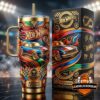Hot Wheels Racing Legend Classic Car Tumbler with Handle