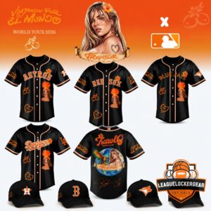 All Team MLB x Karol G Tropitour World Tour 2026 Baseball Jersey