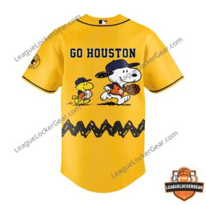 Houston Astros Peanuts Night Baseball Jersey