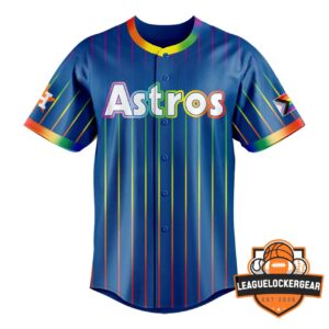 Houston Astros Pride Night Baseball Jersey
