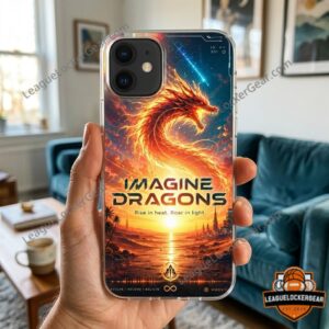 Imagine Dragons Rise in Heat Roar in Light Phone Case