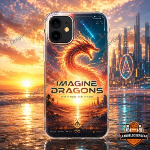 Imagine Dragons Rise in Heat Roar in Light Phone Case
