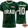 Iraq Wolrd Cup 2026 Soccer Jersey