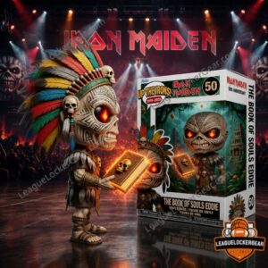 Iron Maiden Book of Souls Eddie 50th Anniversary Vinyl Figure