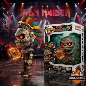 Iron Maiden Book of Souls Eddie 50th Anniversary Vinyl Figure
