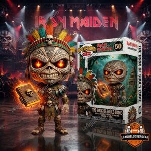 Iron Maiden Book of Souls Eddie 50th Anniversary Vinyl Figure