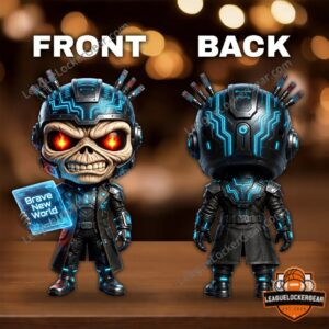 Iron Maiden Brave New World Eddie 50th Anniversary Vinyl Figure