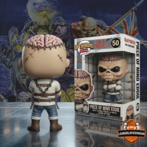 Iron Maiden Piece of Mind Eddie 50th Anniversary Vinyl Figure
