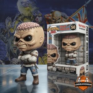 Iron Maiden Piece of Mind Eddie 50th Anniversary Vinyl Figure
