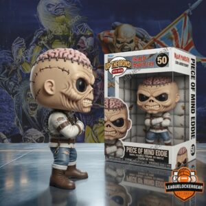 Iron Maiden Piece of Mind Eddie 50th Anniversary Vinyl Figure