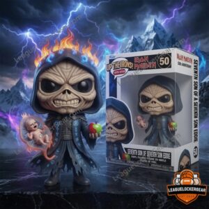 Iron Maiden Seventh Son of a Seventh Son Eddie 50th Anniversary Vinyl Figure