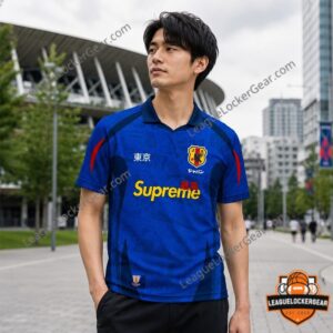 Japan FIFA World Cup 2026 Supreme Collaboration Football Jersey
