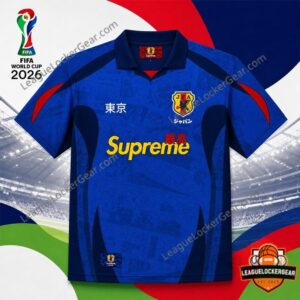 Japan FIFA World Cup 2026 Supreme Collaboration Football Jersey