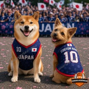 Japan National Team FIFA World Cup 2025 Pet Jersey