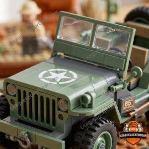 Jeep 35 Years of Adventure Since 1941 Building Block Set