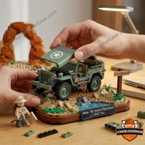 Jeep 35 Years of Adventure Since 1941 Building Block Set