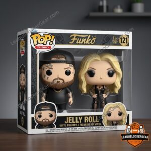 Jelly Roll and Bunnie XO Music Icons Dual-Pack Vinyl Figures