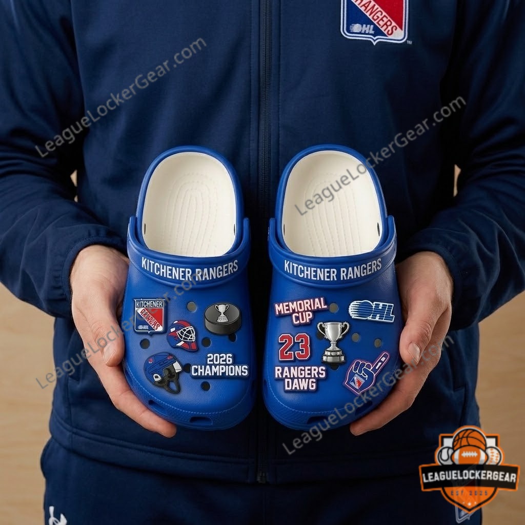 Kitchener Rangers 2026 Memorial Cup Champions Crocs