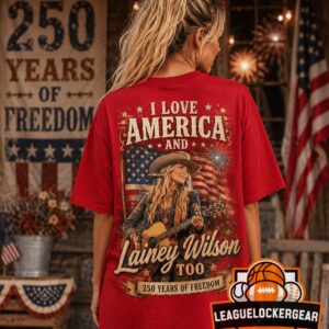 Lainey Wilson America 250 Years of Freedom T-Shirt