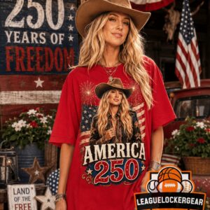 Lainey Wilson America 250 Years of Freedom T-Shirt