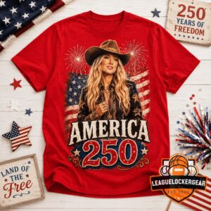 Lainey Wilson America 250 Years of Freedom T-Shirt