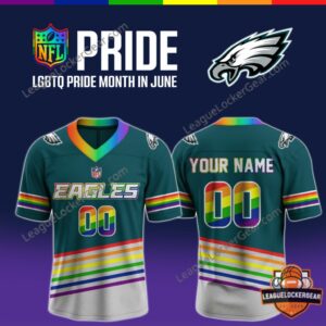 Las Vegas Raiders LGBTQ Pride Month NFL Football Jersey