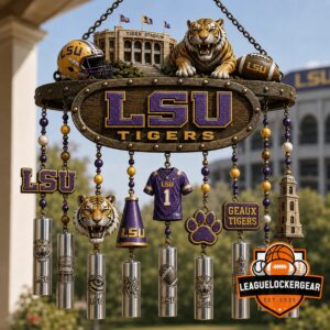 Louisiana State University Iconic Elements 2026 Wind Chime