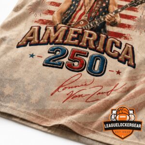 Lynyrd Skynyrd 250th America Anniversary Ronnie Van Zant T-Shirt