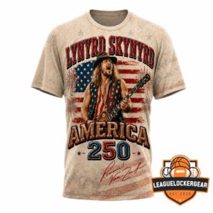 Lynyrd Skynyrd 250th America Anniversary Ronnie Van Zant T-Shirt