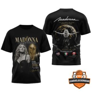 Madonna The Celebration Tour World Cup 2026 T-Shirt