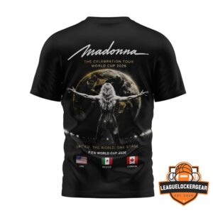 Madonna The Celebration Tour World Cup 2026 T-Shirt