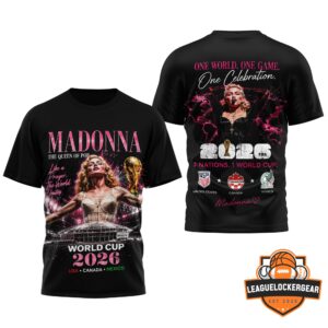 Madonna World Cup 2026 Like a Prayer USA Canada Mexico T-Shirt