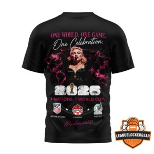 Madonna World Cup 2026 Like a Prayer USA Canada Mexico T-Shirt