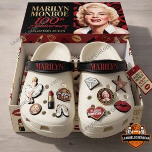 Marilyn Monroe 100th Anniversary Collector's Edition Crocs