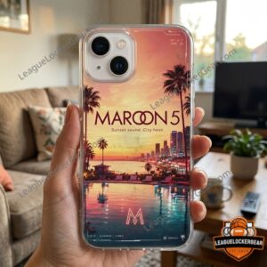 Maroon 5 Sunset City Heat 2026 Phone Case