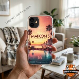 Maroon 5 Sunset City Heat 2026 Phone Case