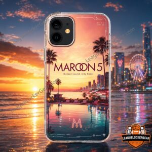 Maroon 5 Sunset City Heat 2026 Phone Case