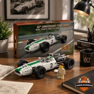 McLaren Racing 60th Anniversary M2B 1966 Team's First F1 Car Building Blocks Set