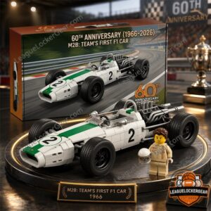 McLaren Racing 60th Anniversary M2B 1966 Team's First F1 Car Building Blocks Set