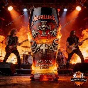 Metallica 45th Anniversary Master of Puppets Edition Pint Glass