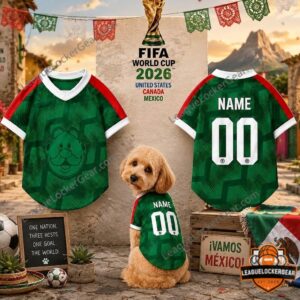 Mexico FIFA World Cup 2026 Dr Simi Pet Jersey