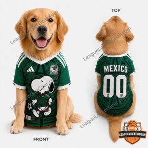 Mexico FIFA World Cup 2026 Snoopy Soccer Jersey