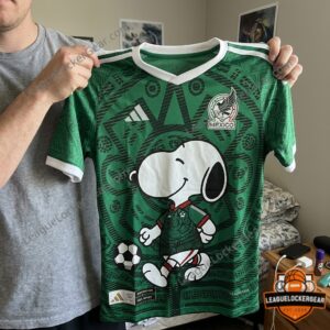 Mexico FIFA World Cup 2026 Snoopy Soccer T-Shirt