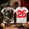 Airbrush Adidas Mexico 2026 FIFA World Cup Jersey